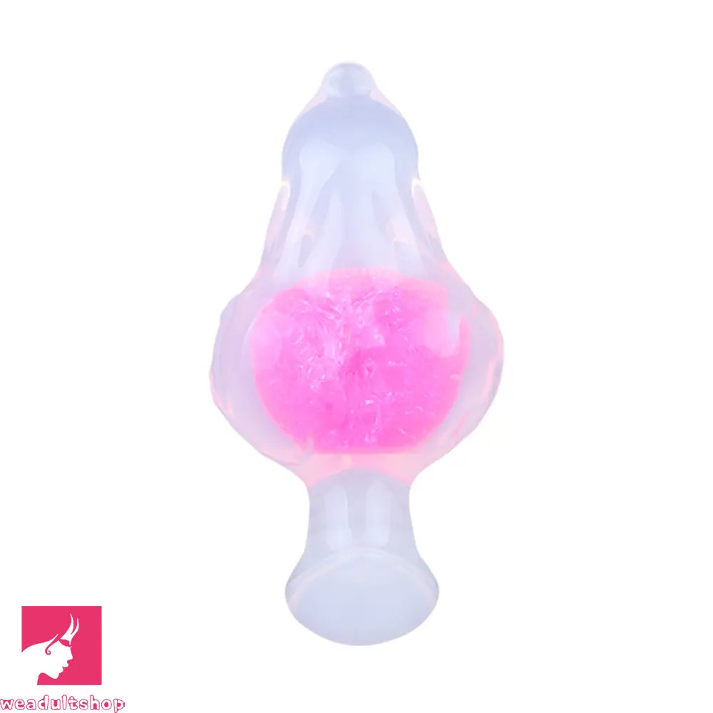 5.51in Luminous Silicone Anal Beads Dildo Anal Sex Toy For Women Sex