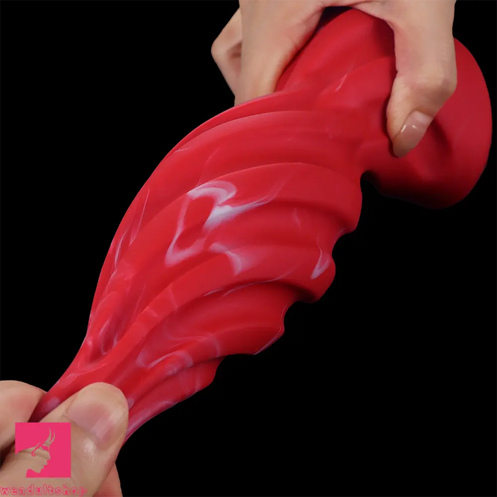 6.29in 7.48in 8.66in 9.84in Fantasy Spiral Butt Plug Dildo Lightweight Cock Toy