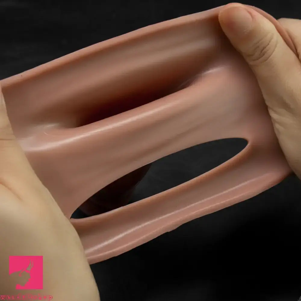 3.74in 5.11in 6.49in Realistic Hollow Small Cock Dildo Sleeve Cock Ring