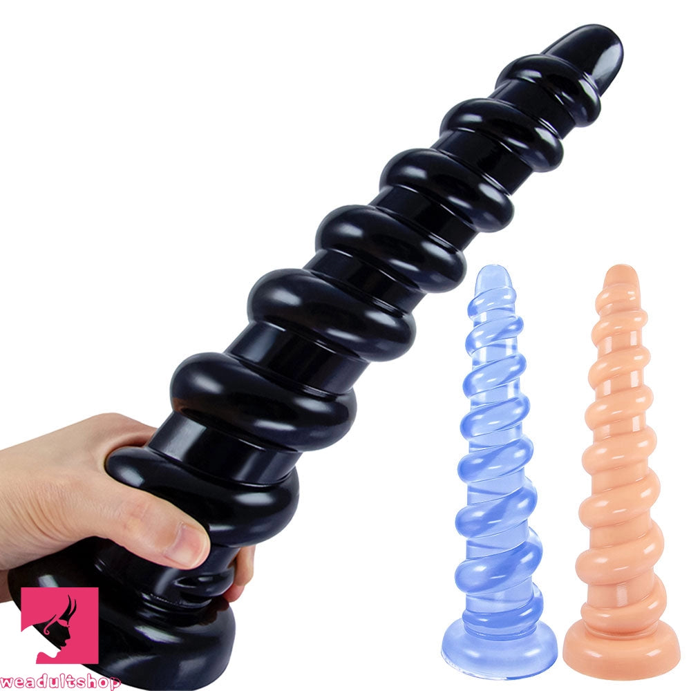 10.8in Graduated Beads PVC Women Sex Large Anal Dildo Butt Plug 10.8in Graduated Beads PVC Women Sex Large Anal Dildo Butt Plug
