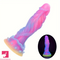 8.66in Glowing Dragon Silicone Monster Dildo For Women Prostate Massage