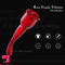 8.9in Licking Vibrating 2in1 Tongue Vibrating Dildo Rose Adult Toy