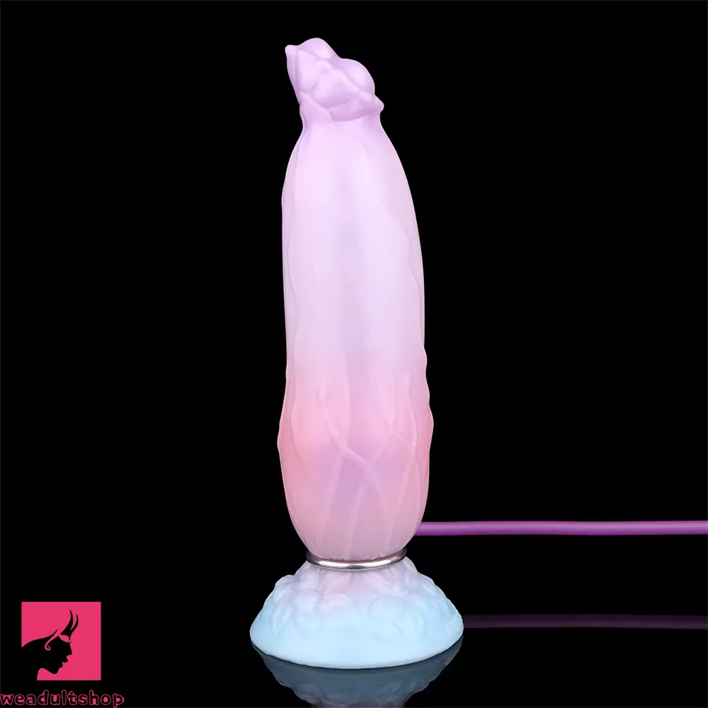 8.3in Inflatable Silicone Soft Fantasy Dildo Adult Toy For Gay Men Cock