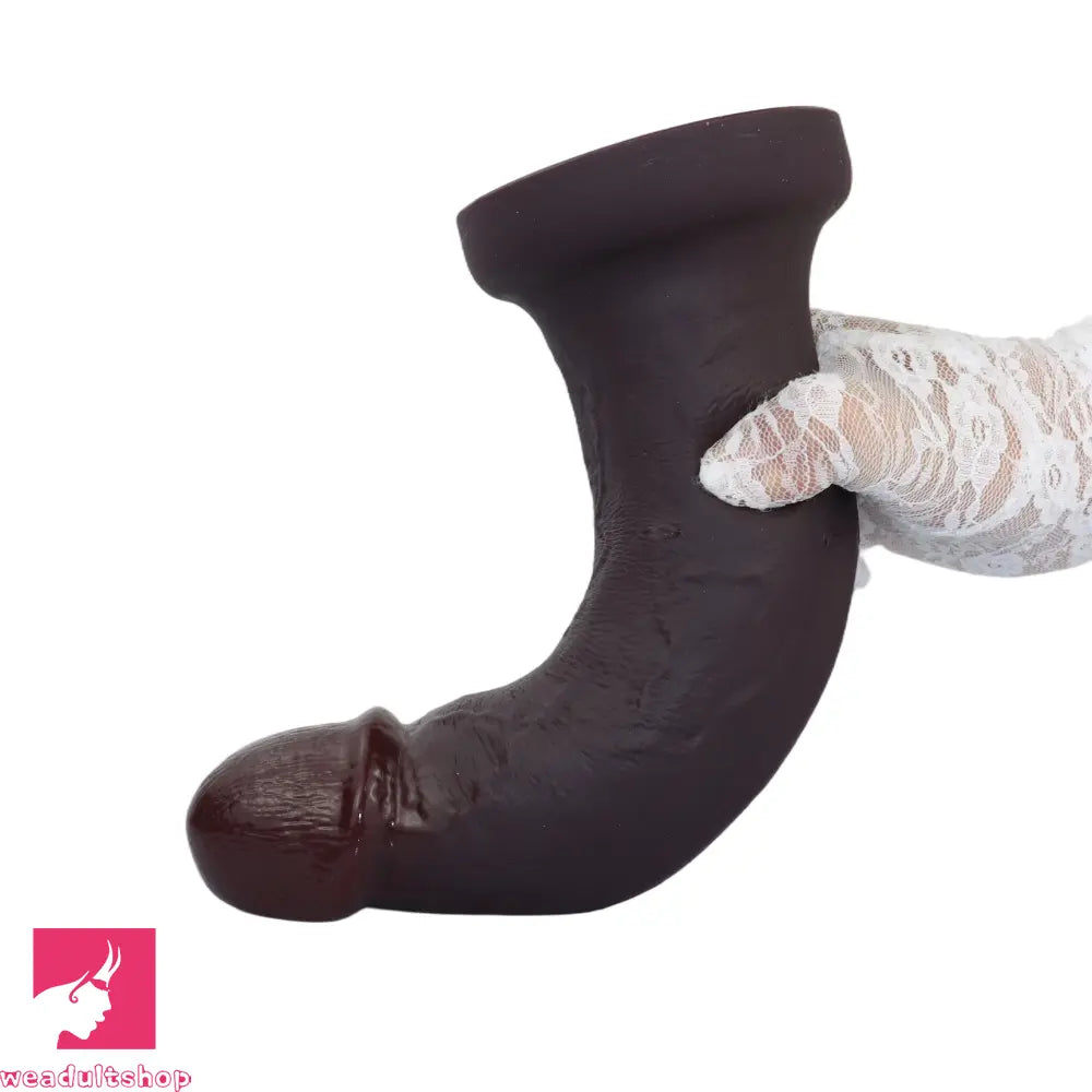 10.23in Big Realistic Skin Silicone Soft Dildo Meaty Feeling Solo Play Accessory