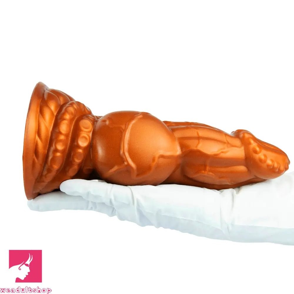 10.24in Fantasy Knot Silicone Big Dildo Comprehensive Dilator Prostate Cock