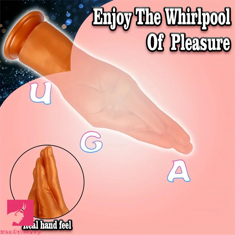 6.1in 8.46in 11.02in Realistic Arm Palm Shaped Dildo Silicone Fist Anal Dildo