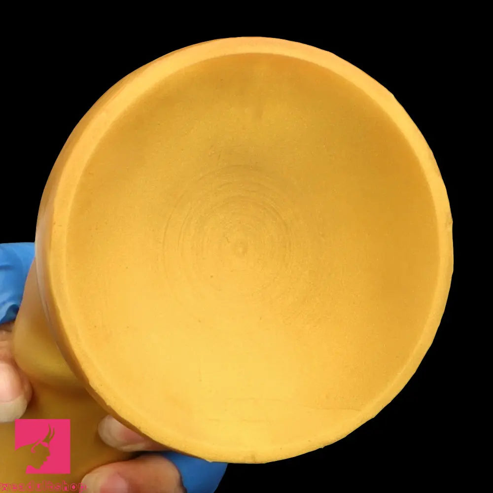 33.46in Golden Silicone Super Long Huge Dildo Couples Pleasure Solo