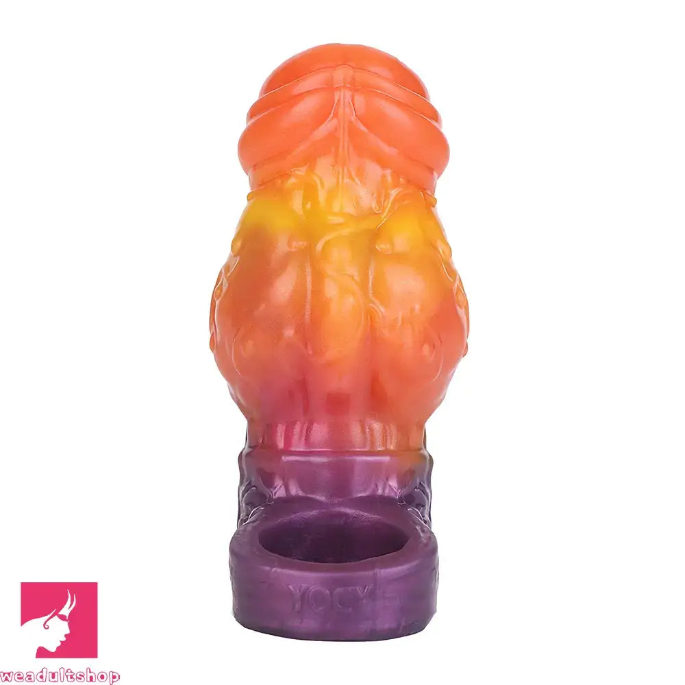 4.4in 5.27in 6.25in Dog Knot Monster Dildo Sleeve For Adult Love Toy