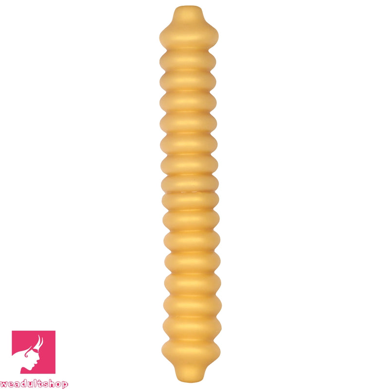 19.68in Silicone Long Large Double Head Threaded Fat Anal Plug Cock Dildo