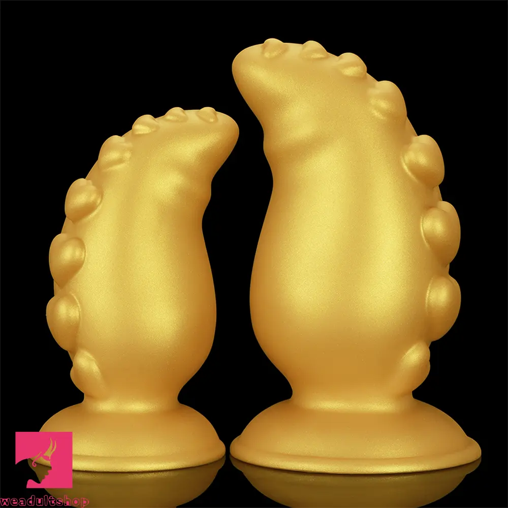 5.31in 6.88in 8.46in 10.62in Heart Anal Plug Dildo Prostate Massage Butt Toy