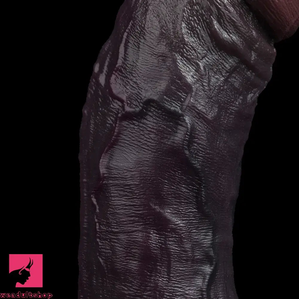 8.46in Uncut Realistic Texture Design Reusable Cock Cover Dildo Sleeve