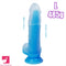 7.48in 9.25in Luminous Silicone Soft Dildo For Men Women Fucking Sex
