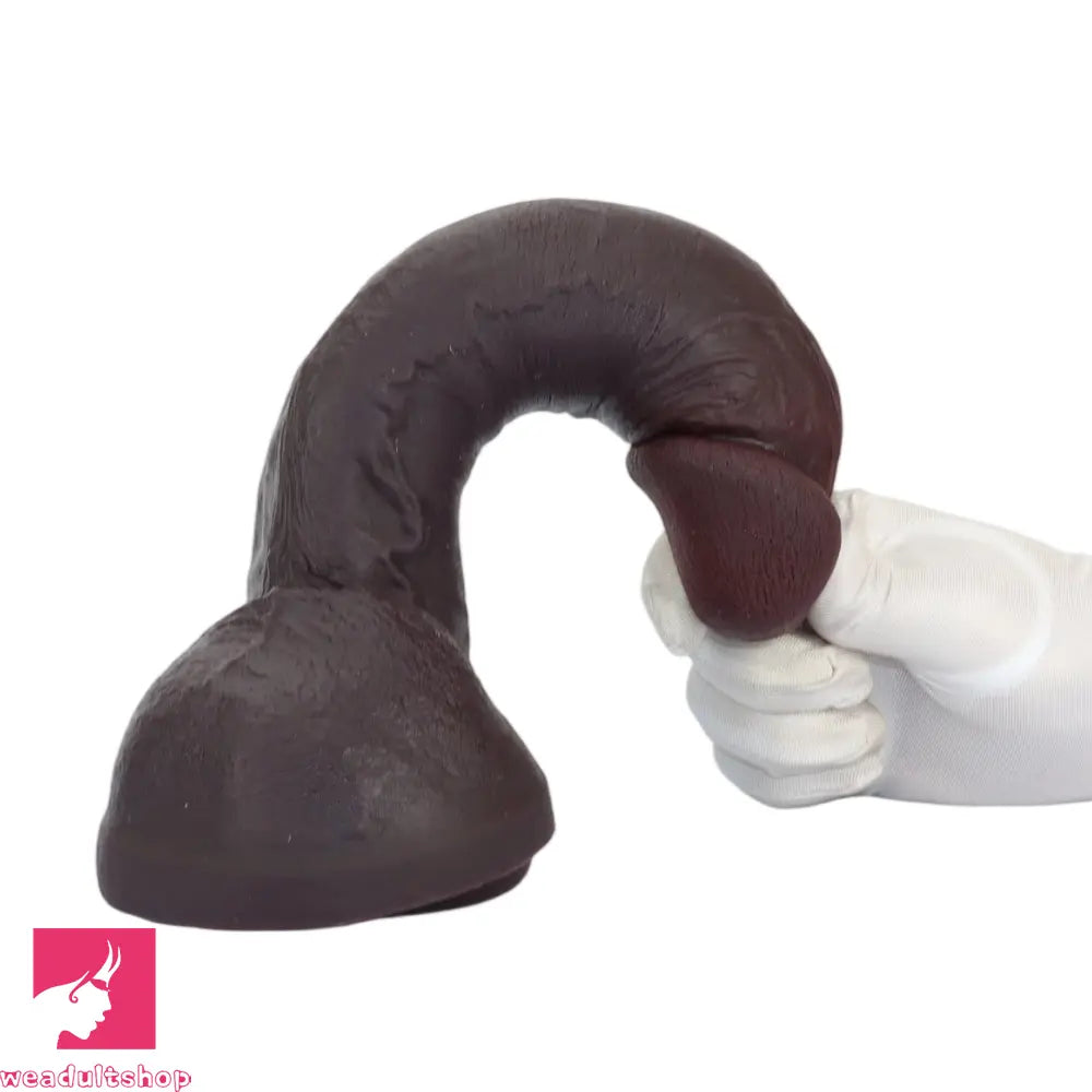 11.03in Super Real Dual Layer Silicone Big Dildo For Adult Male Penis Adult Toy