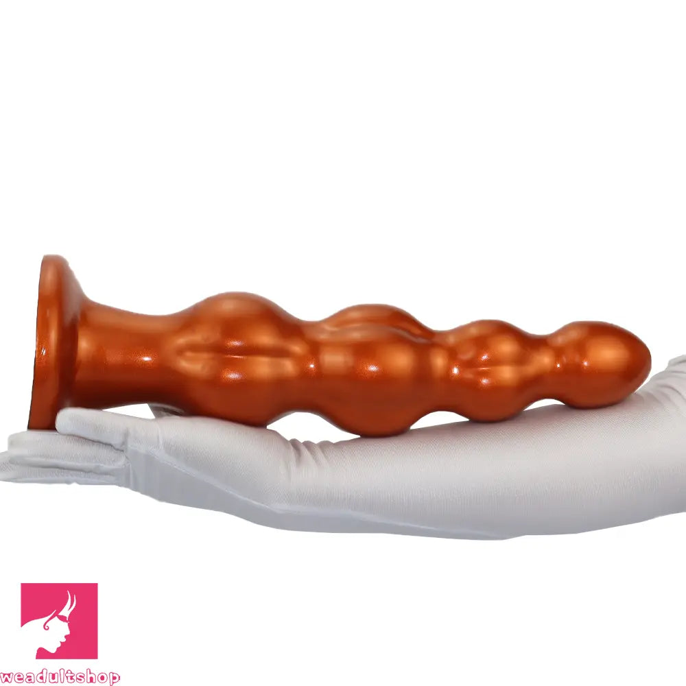 8.07in 11.61in 14.56in Muscle Anal Plug Dildo Soft Silicone Prostate Massager