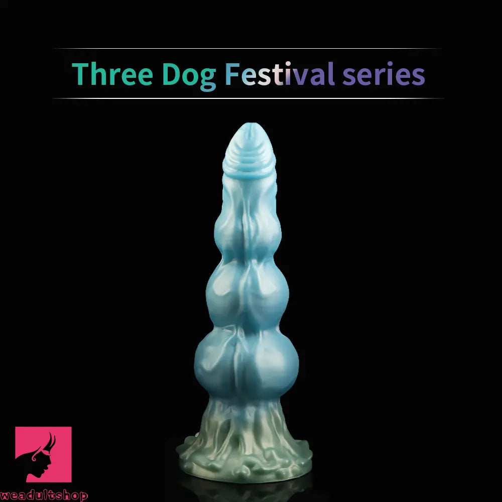 9.84in Knot Design Silicone Soft Big Silicone Large Fat Suction Cup Dildo