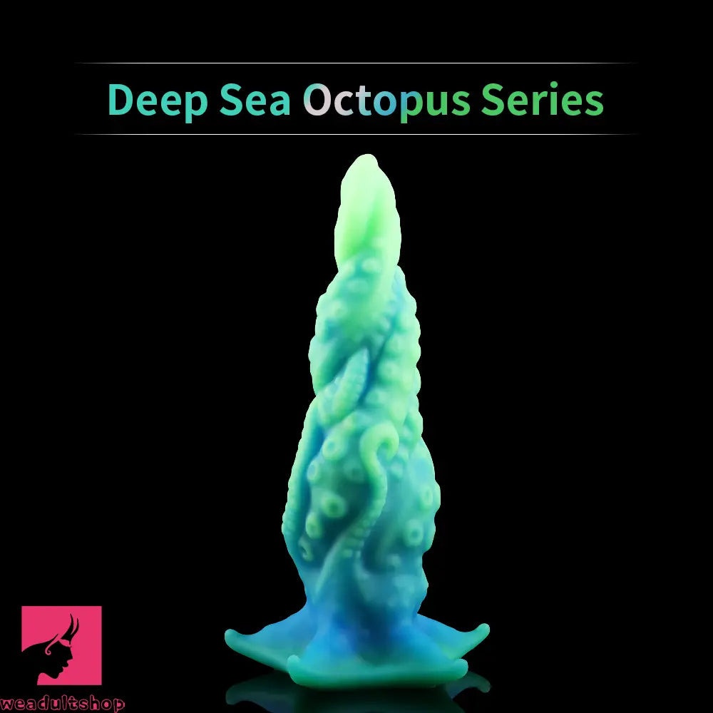 9.06in Deep Sea Tentacle Octopus Soft Silicone Big Dildo For Anus Sex