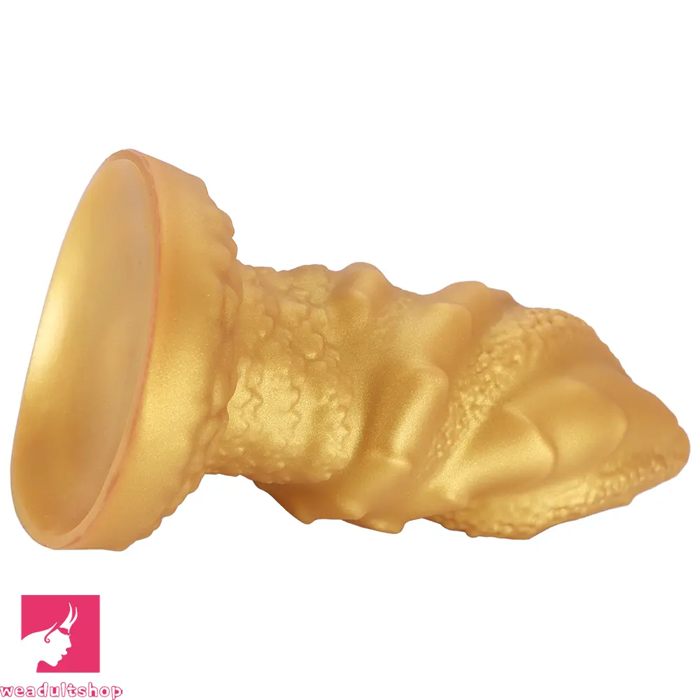 4.72in 5.7in 6.89in 8.07in Soft Silicone Dildo Butt Plug Erotic Anal Stimulator