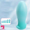 4.52in-8.66in Luminous Soft Luminous Glowing Dildo Prostate Anal Plug