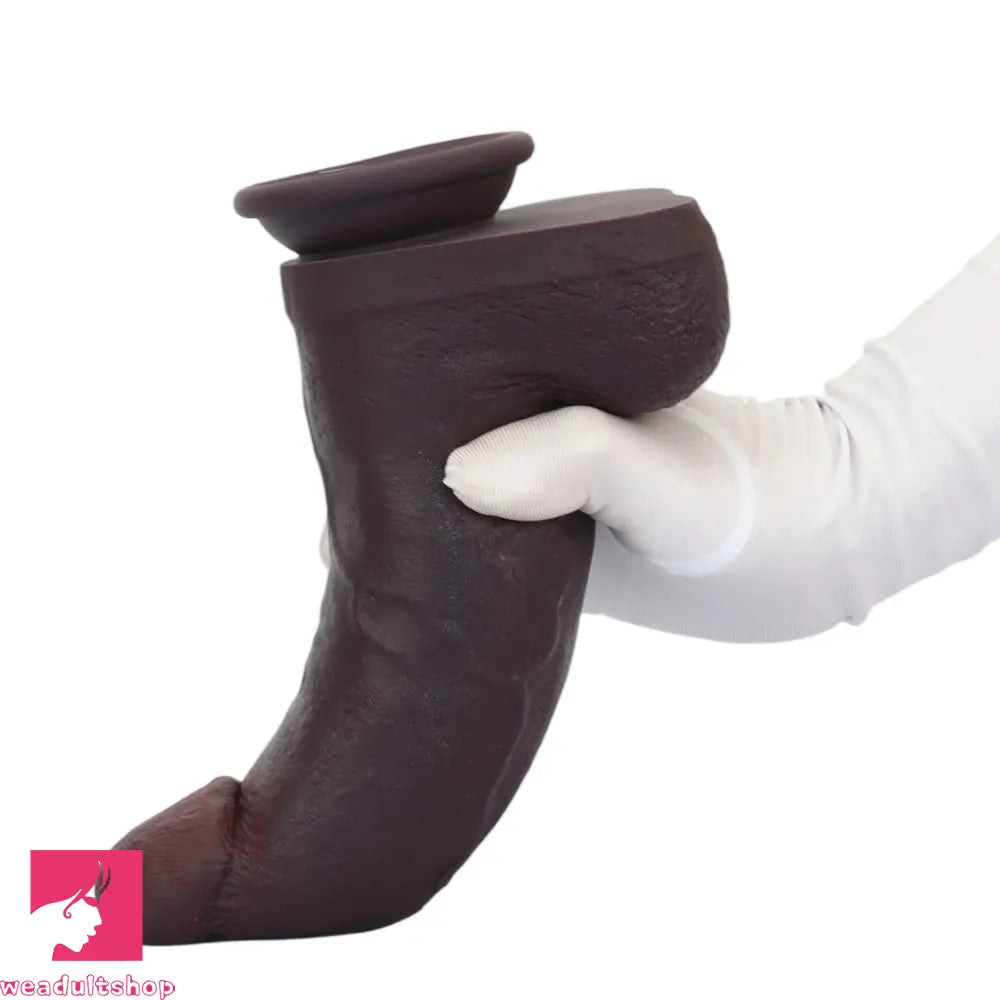 9.46in Silicone Big Soft Lifelike Dildo Realistic Skin-like Comprehensive Cock