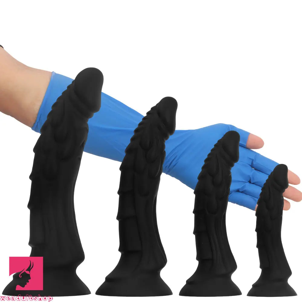 7.28in 9.25in 11.41in 13.38in Dragon Monster Fantasy Soft Silicone Dildo