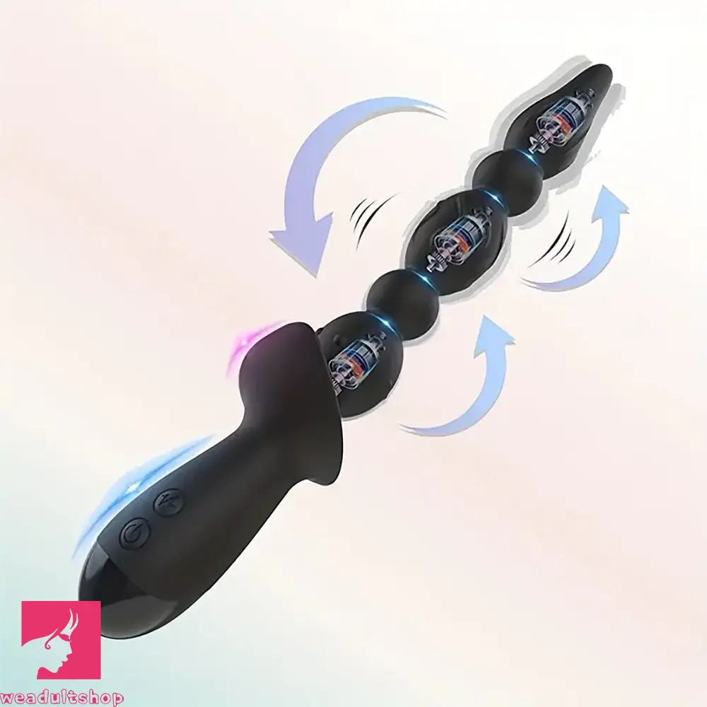 10.3in Rechargeable Vibrating Anal Plug Dildo Flexible Bullet Penis Vi 10.3in Rechargeable Vibrating Anal Plug Dildo Flexible Bullet Penis Vi