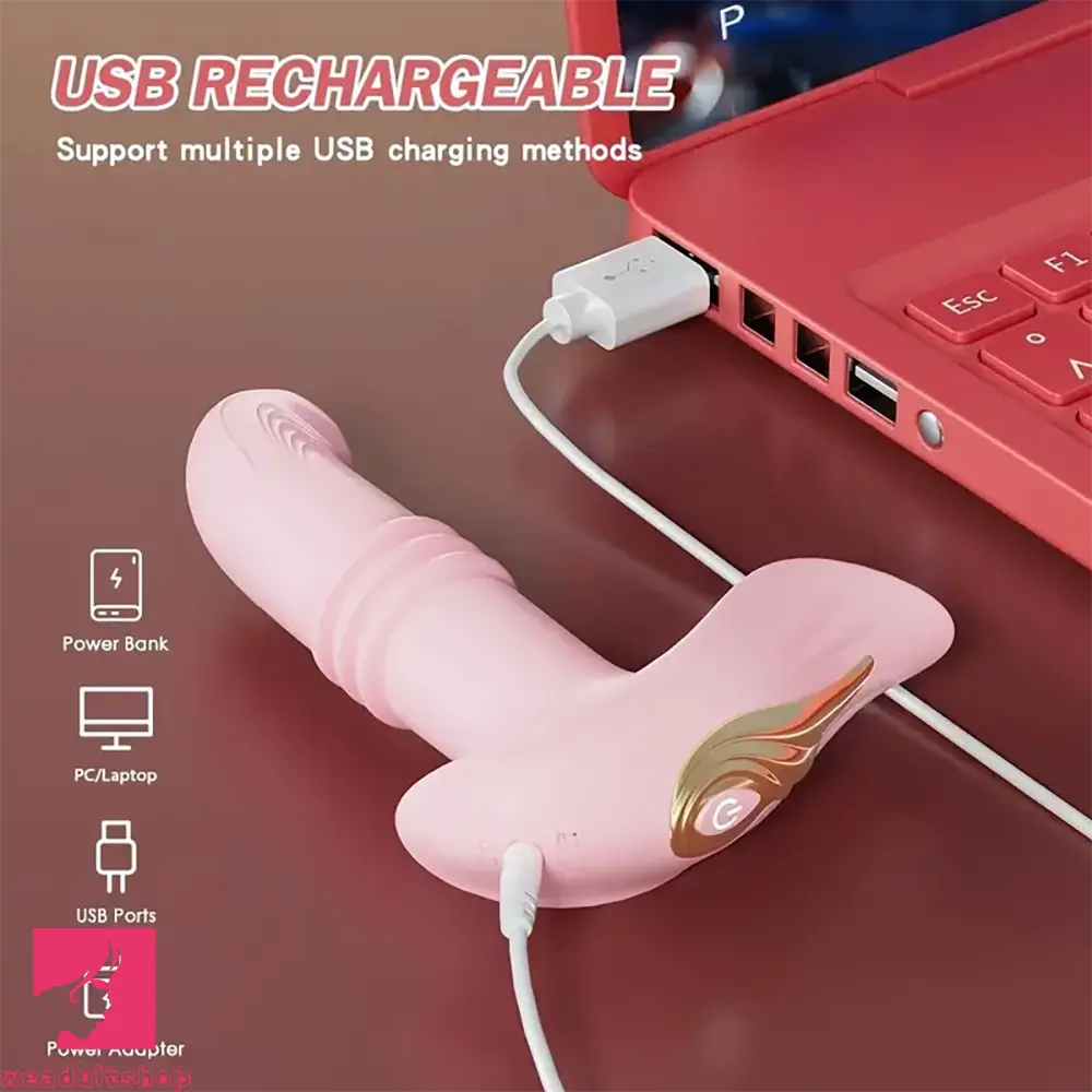 5.9in Thrusting Wireless Remote Electric Vibrating Dildo Small Vibrato 5.9in Thrusting Wireless Remote Electric Vibrating Dildo Small Vibrato