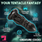 8.07in Skin Feel Octopus Anal Plug-Real Tentacle Dildo Granular Bump