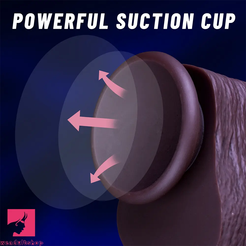 16.54in Extra-long Dual-Density Liquid Silicone Soft Huge Anal Dildo