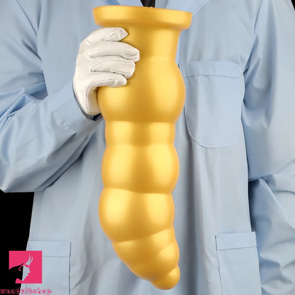 10.23in 14.56in Giant Cock Butt Plug Small Head Silicone Soft Thick Dildo
