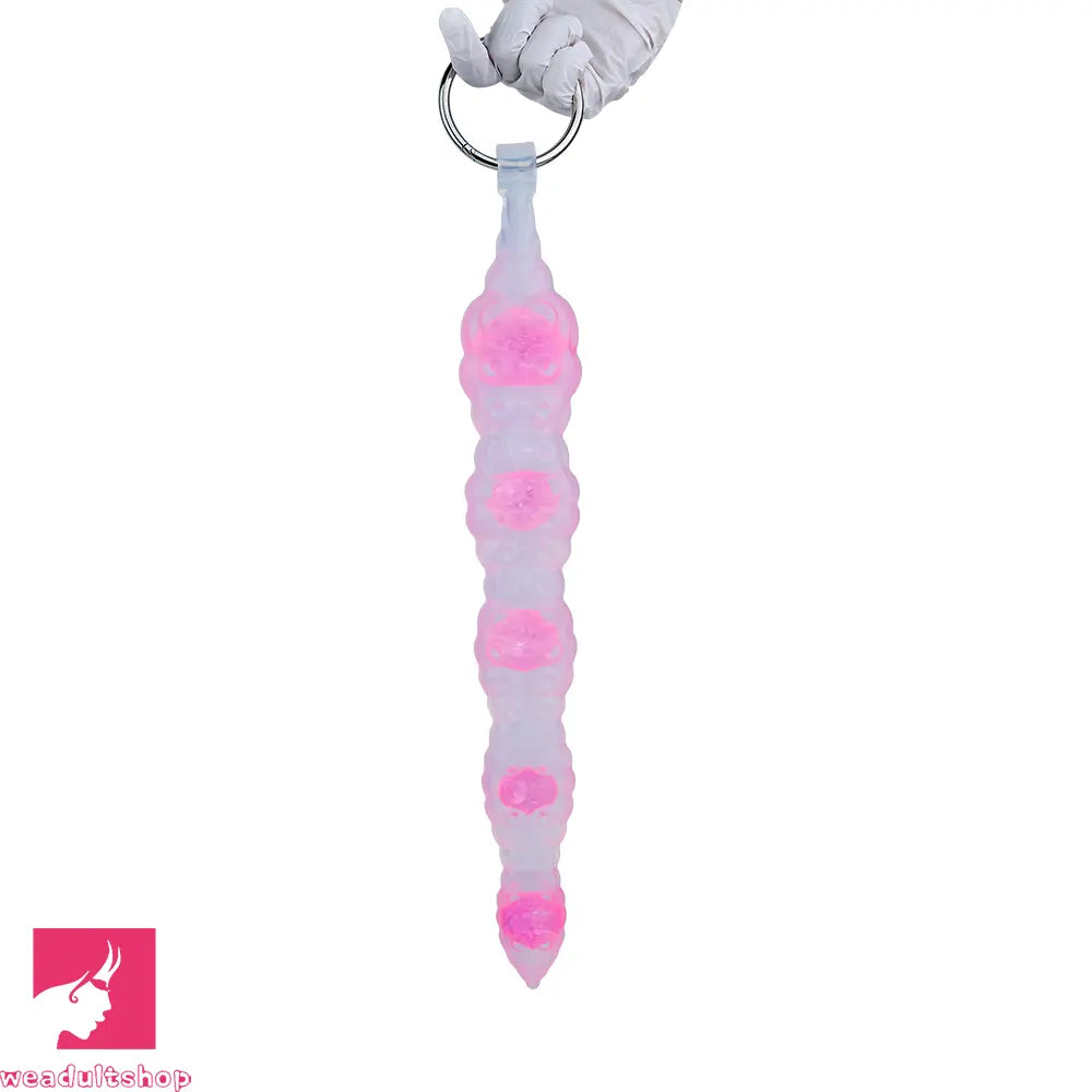 18.9in Silicone Huge Long Anal Beads Dildo Prostate Massage Cock Toy