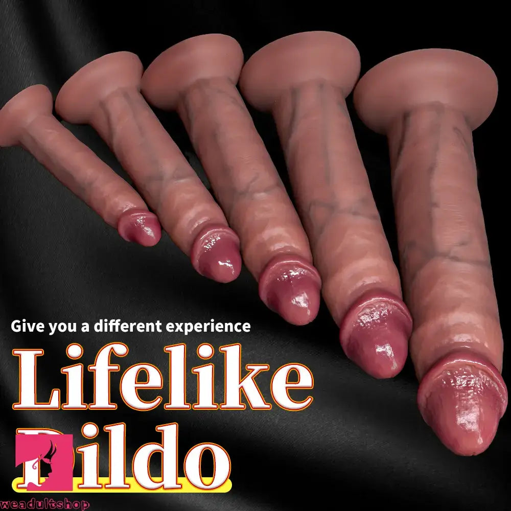 6.1in 7.87in 9.64in 11.22in 12.59in Realistic Big Dildo Adult Intimacy Cock