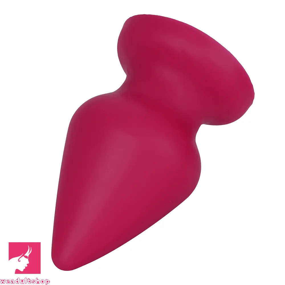 2.87in 3.66in 4.33in 5.51in 6.29in 7.28in Conical Round Pointed Anal Plug Dildo