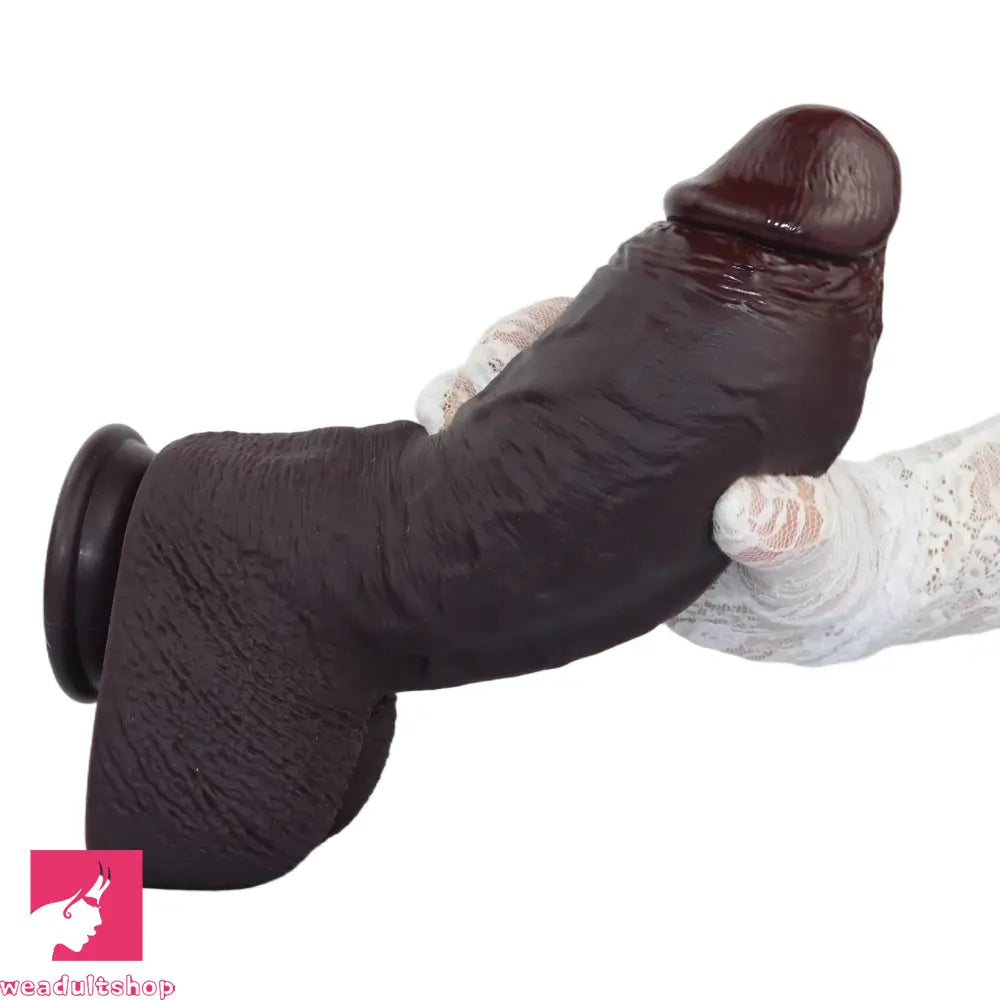 9.64in Real Skin Thick Big Dildo G-Spot Stimulator Anal Dilator Adult Erotic Toy