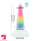7.67in 7.87in 7.99in Transparent Luminous Dildo Realistic Anal G Spot Dildo