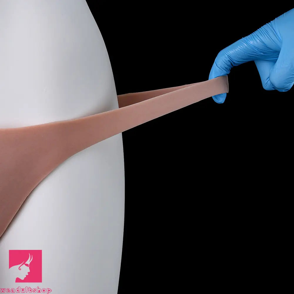 7.36in Hollow Strap on Dildo Panty With Realistic Skin Texture Pleasure