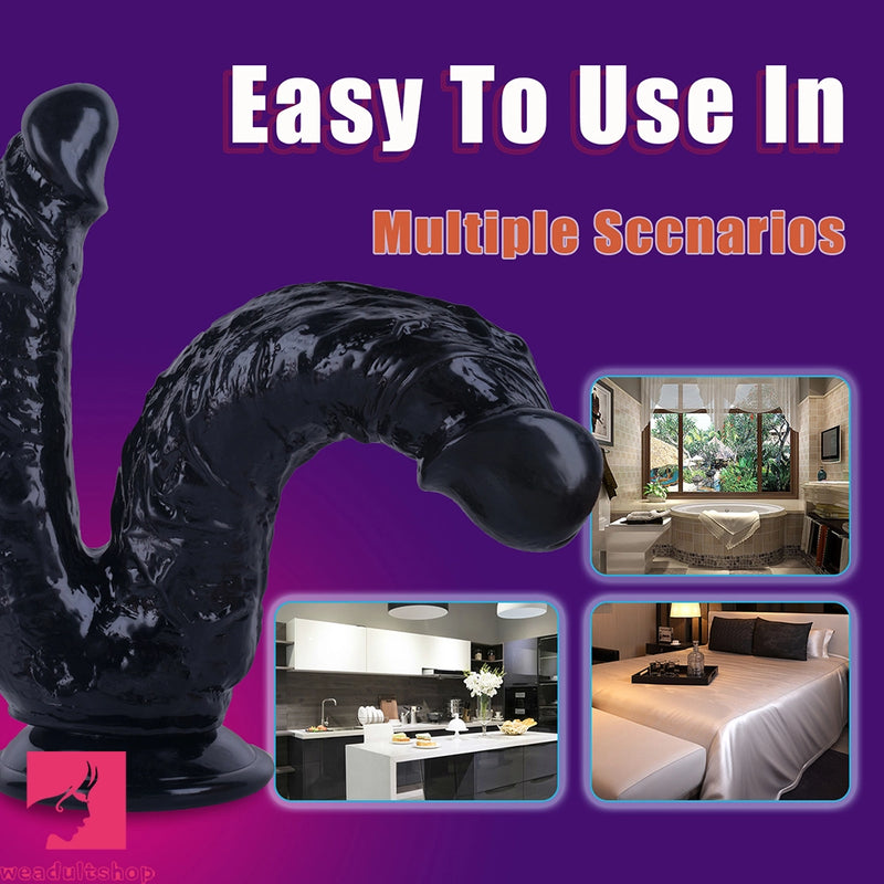 8in Realistic Double Sided Dildo Big PVC Lesbian Penis For Women Gay