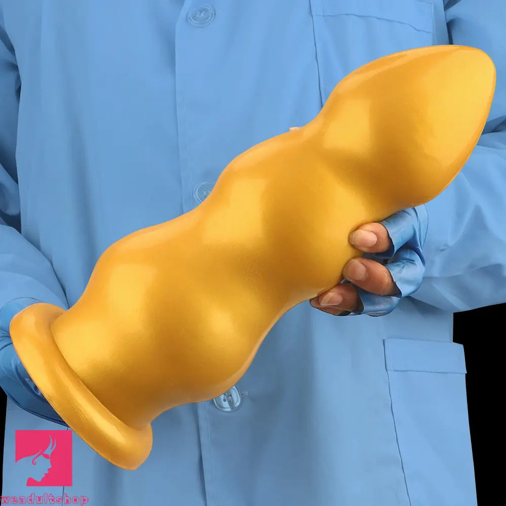 7.48in 8.85in 10.43in 12in Extra Large Gold Silicone Dildo Highquality Cock