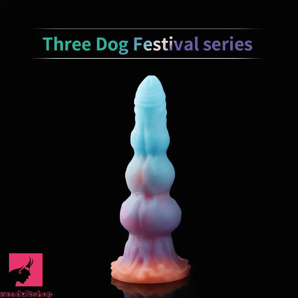 9.84in Knot Design Silicone Soft Big Silicone Large Fat Suction Cup Dildo