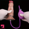 6.57in Silicone Ovipositor Expandable Dildo Realistic Penis Foreskin Tunnel