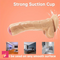 9.25in Foreskin Uncut Realistic Dildo For Vaginal Massage Orgasm Sex
