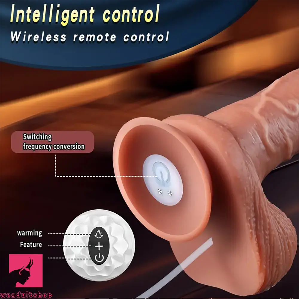 8.85in Wireless Remote Control Vibrating Warming Ejaculating Real Dild 8.85in Wireless Remote Control Vibrating Warming Ejaculating Real Dild