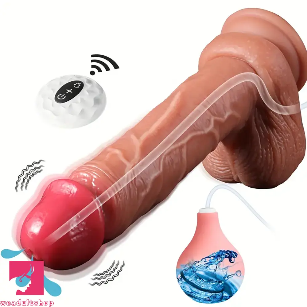 8.85in Wireless Remote Control Vibrating Warming Ejaculating Real Dild 8.85in Wireless Remote Control Vibrating Warming Ejaculating Real Dild