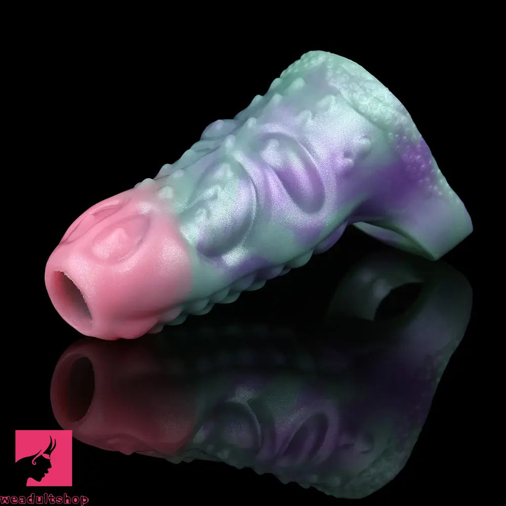 4.44in 4.92in Tendril Geist Odd Hollow Dildo Sleeve For Cock Extension