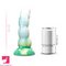 7.08in 9.05in Dinosaur Luminous Monster Soft Prostate Glowing Dildo