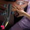 8.2in Rabbit Vibrator Double End G Spot Cock Dildo Clitoral Stimulator