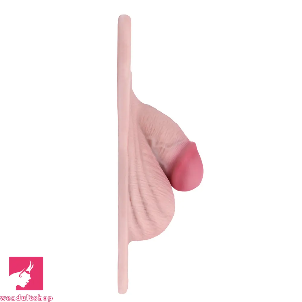 3.93in Real Hollow Chastity Cage Dildo Adult Sex Toy For Women Couples