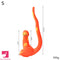 12.8in 15.35in Dinosaur Silicone Soft Big Glowing Penis Dildo For Women