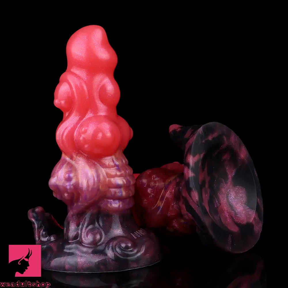 5.91in Fantasy Silicone Soft Odd Dildo Durable Construction Cock Sex