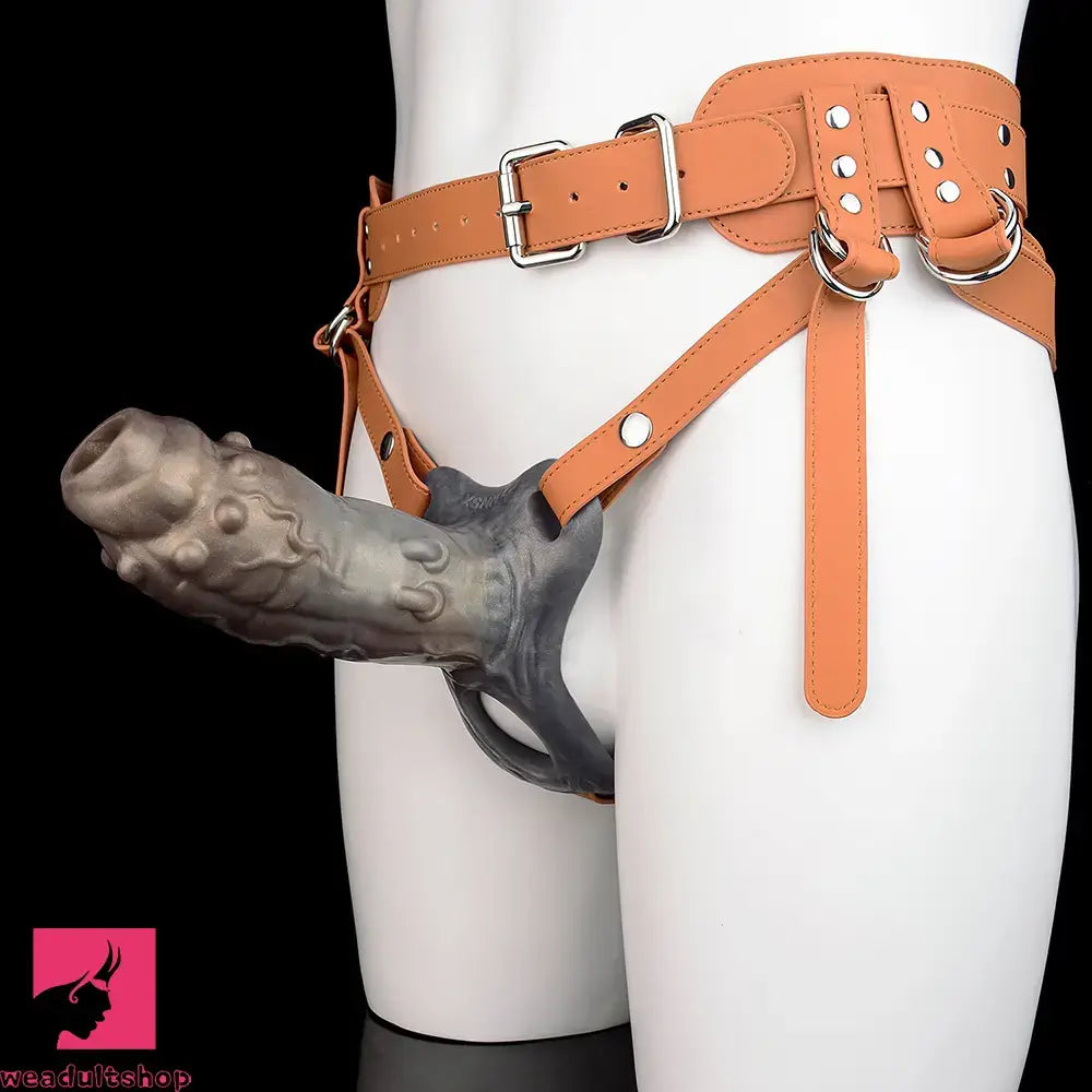 5.2in 6.69in Tentacle Strap on Hollow Dildo Sleeve Reusable Cock Sleeve