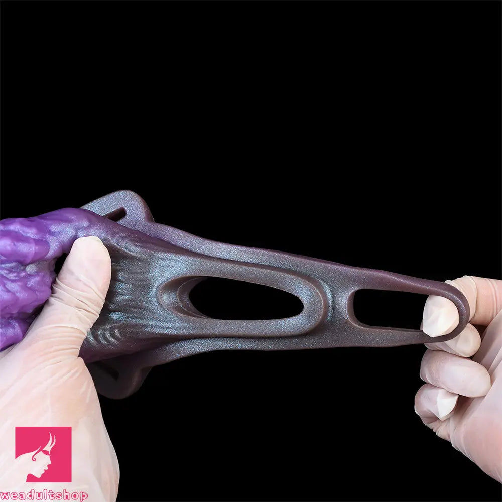 5.62in Dragon Beast Creature Odd Hollow Dildo Sleeve With Penis Ring